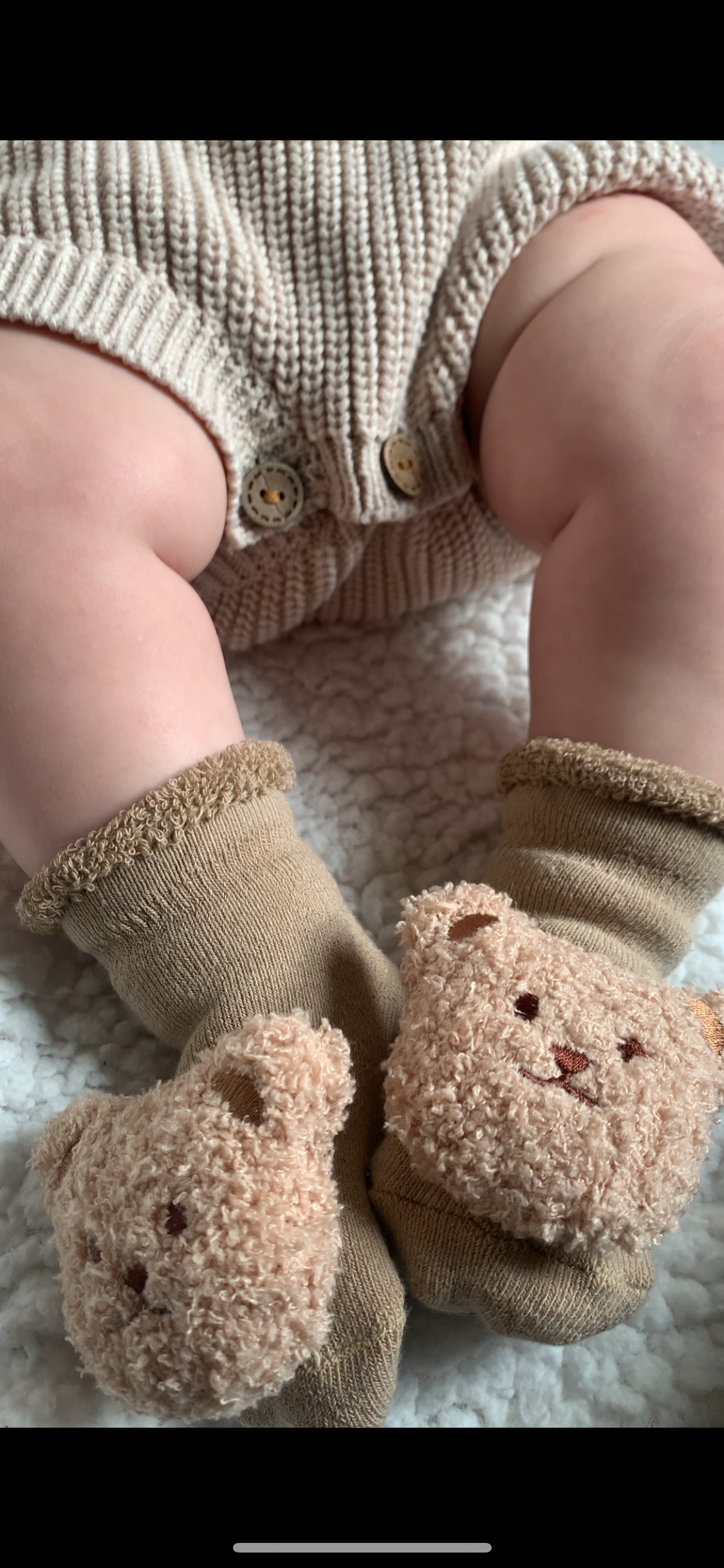 Little Bear Slipper Socks