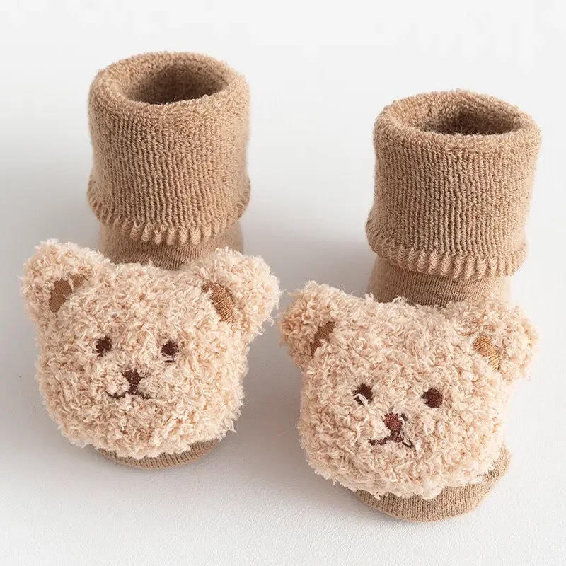 Little Bear Slipper Socks